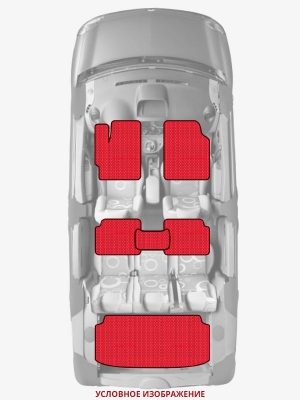 ЭВА коврики «Queen Lux» комплект для Proton Tiara