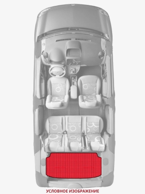 ЭВА коврики «Queen Lux» багажник для Proton Persona